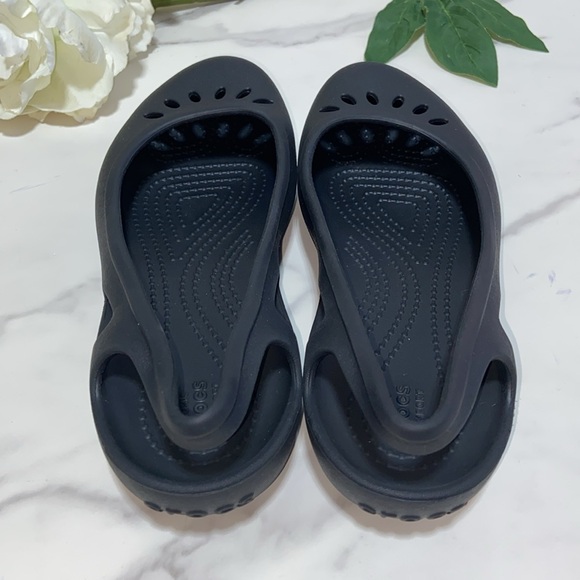 Crocs Malinda Slingback Sandals In Black Size 6 - Picture 8 of 14